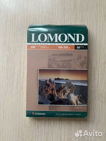 Фотобумага lomond