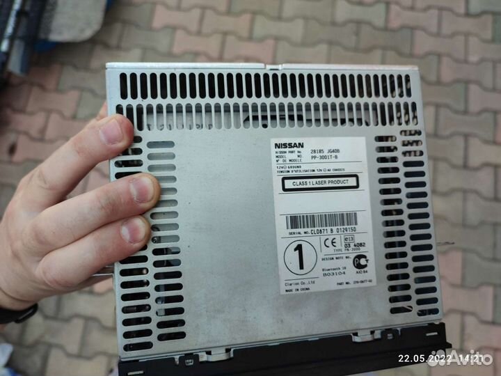Магнитола штатная Nissan X-Trail (T-31)