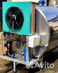 Танк охладитель молока закрытого типа 1000л г708