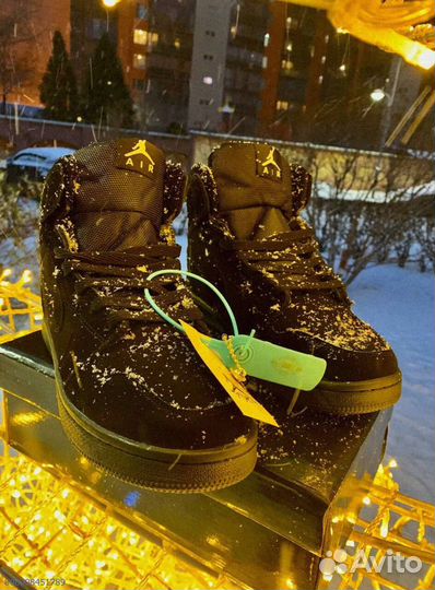 Кроссовки Nike Air Jordan тёплые (Арт.32919)