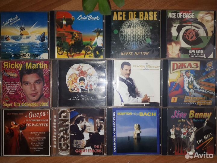 Cd диски зарубежные исполнители