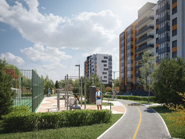 1-к. квартира, 40,5 м², 6/9 эт.