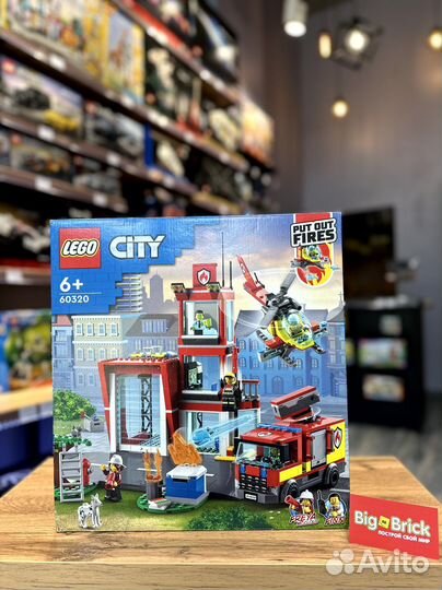 Lego 60320 City пожарная часть