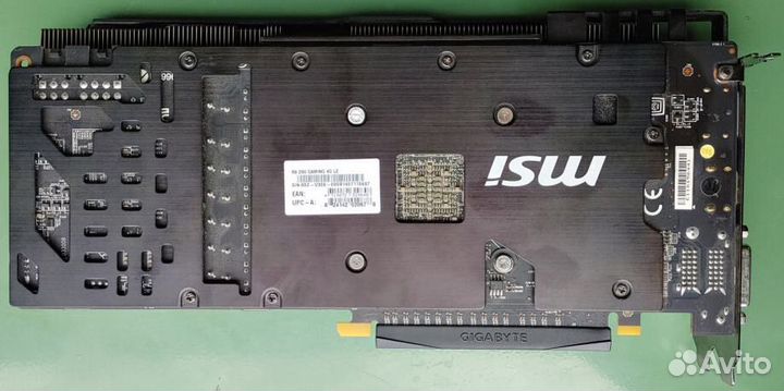 Видеокарта MSI R9 290X 4Gb