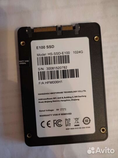 SSD диск 1Тб SATA3