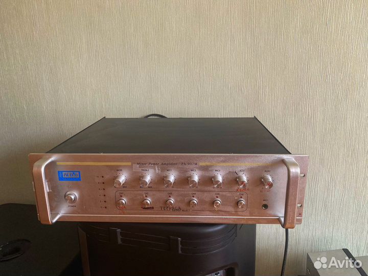 Трансляционный микшер-усилитель PA-907M 70 Вт