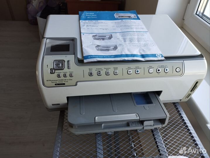Цветной струйный принтер HP Photosmart c 6283