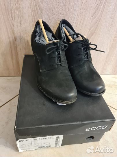 Полуботинки Ecco Оригинал р.39