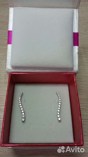 Серебряные серьги