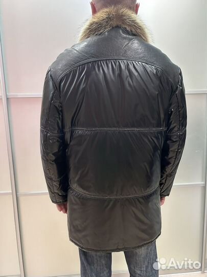 Пальто пуховик мужской Италия 52 размер