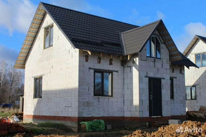 Газобетонный блок поревит двухпазный