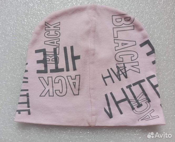 Шапка розовая для девочки