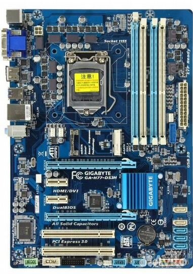 Материнские платы LGA1155 H61-Z68-B75-Z77