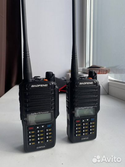 Комплект раций (2 шт ) Baofeng uv 9r plus