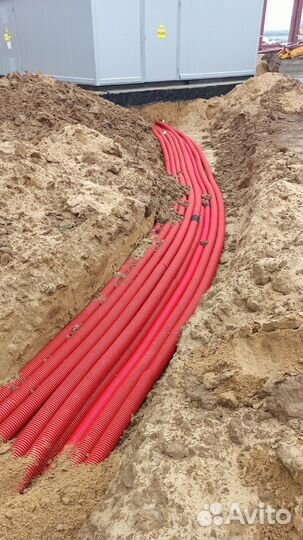 Монтаж/установка кабельных муфт сшитый полиэтилен