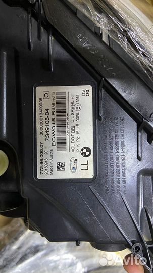 Фары на BMW 7 Series 2015-2019 G11 7483906-01