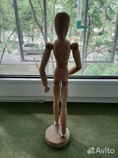 Деревянный человек IKEA