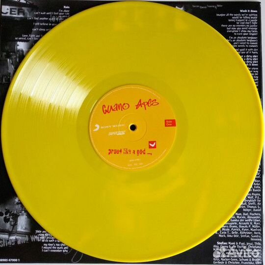 Винил Guano Apes – Proud Like A God Yellow Vinyl