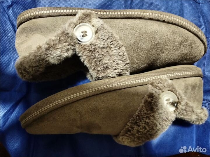 Мокасины женские 39 размер. Балетки зимние