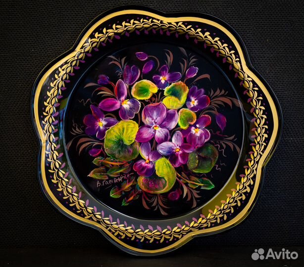 Поднос жостовский 