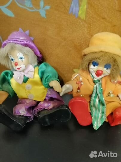 Клоуны, кошечки фигурки