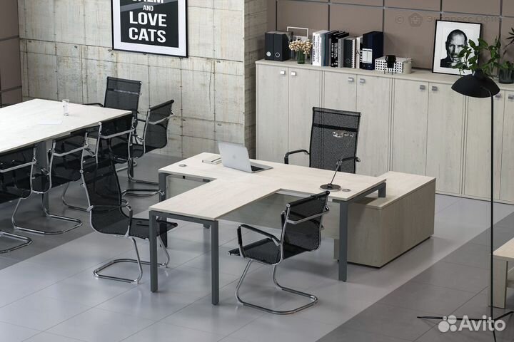 Кабинет руководителя Metal system style