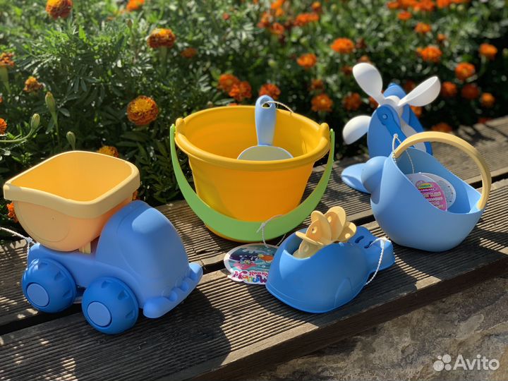 Детские мягкие наборы для песка