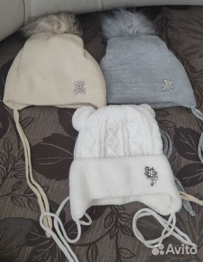 Шапка 0-3 мес