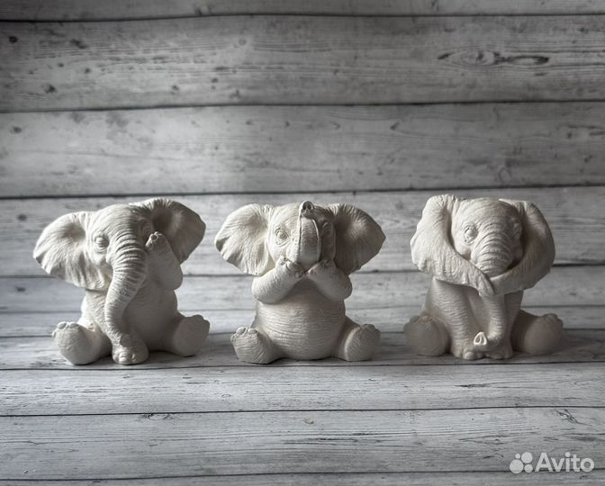 Статуэтки Слоники
