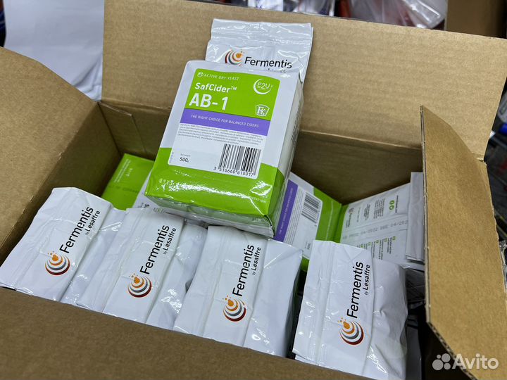 Дрожжи сидровые Fermentis Safcider AB-1, 500 гр