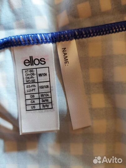 Новый Купальник на 92см, 104 см, 116 см Европа