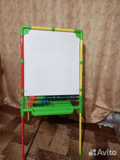 Мольберт детский двухсторонний для рисования