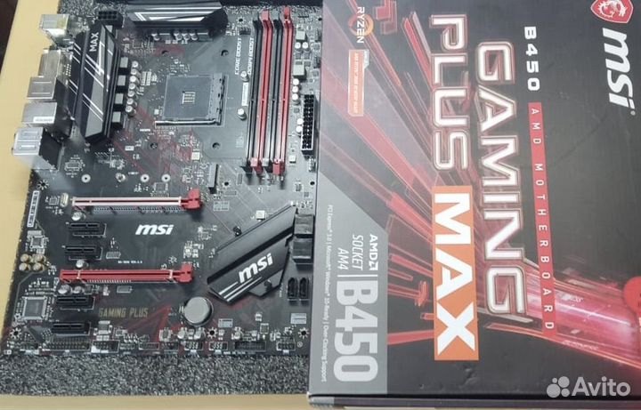 Материнская плата ам4