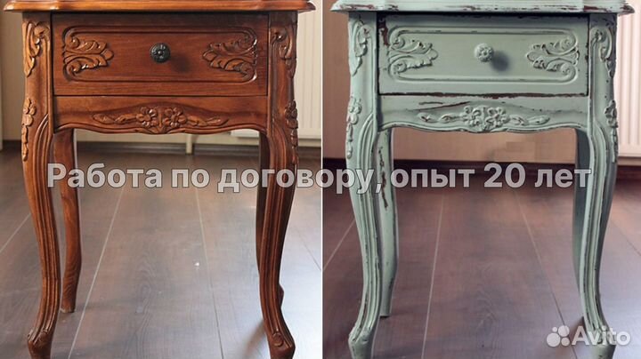 Покраска и перекраска мебели. Малярные работы