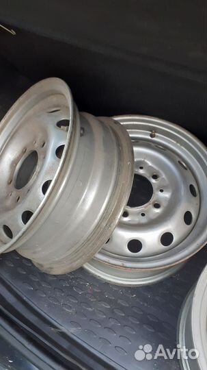 Штампованный диск r 15 для нивы chevrolet