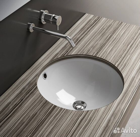 Раковина Gid Integrado YJ848 71149 белая, 43x43x18