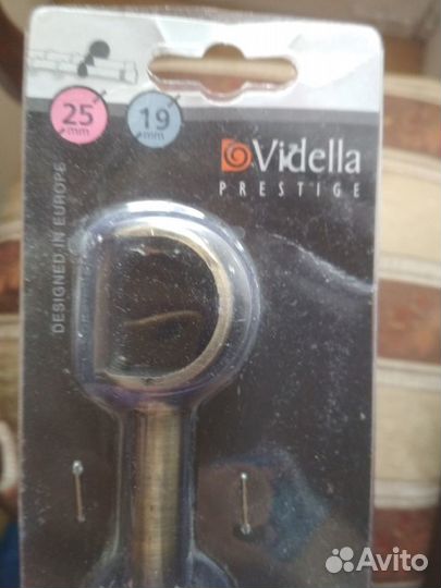 Набор:держатель для штор,кольца с крючками,штанга