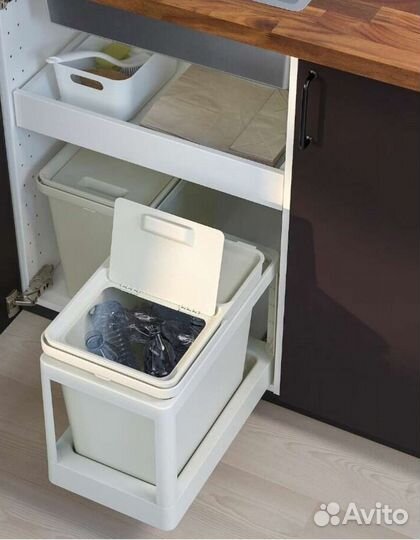 Контейнер икеа холлбар, 22 л