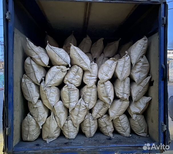 Уголь берёзовый в мешках 9 кг