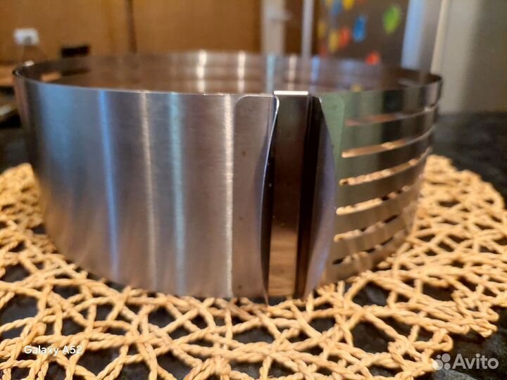 Кольцо для нарезки бисквита из нержавейки