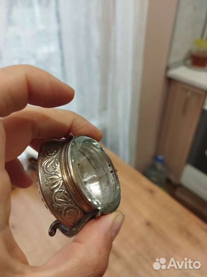 Солонка мельхиор СССР