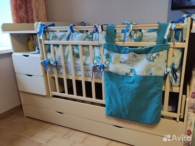 Бортики в кроватку