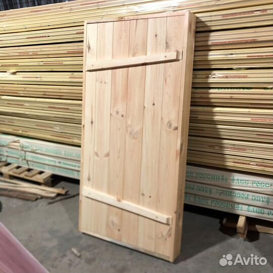 Двери банные, 700*1700*133 мм, хвоя