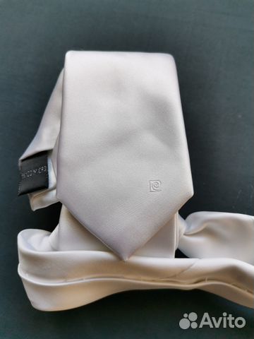 Галстук белый