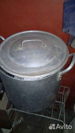 Кастрюля алюминиевая 40 литров