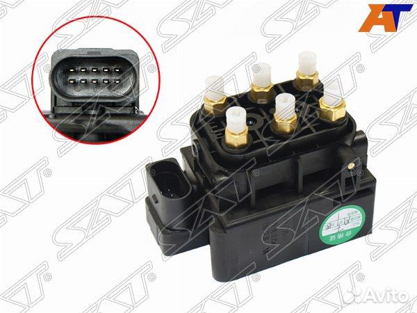 Блок управления клапанами пневмоподвески mercedes
