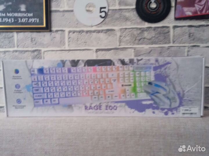 Комплект игровой Dexp (Мышь+Клавиатура)