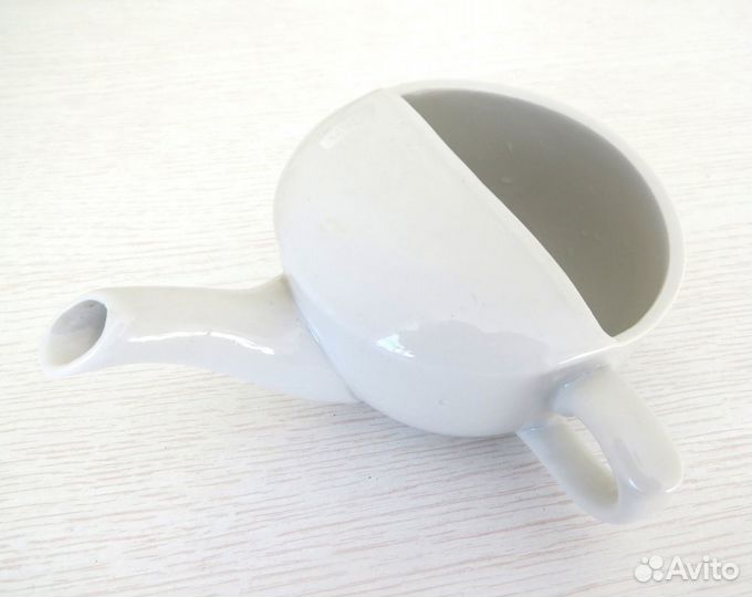 Чайник поильник 250 мл Фарфор СССР Новый Винтаж