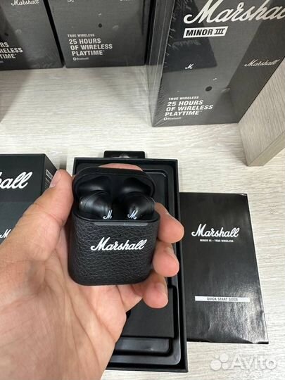 Беспроводные наушники marshall minor 3