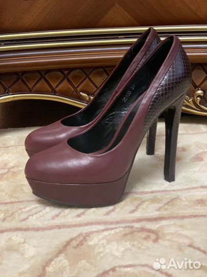 Туфли женские 37 размер натуральная кожа